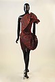 Ensemble, Issey Miyake (Japanese, 1938–2022), polyester, metal, Japanese